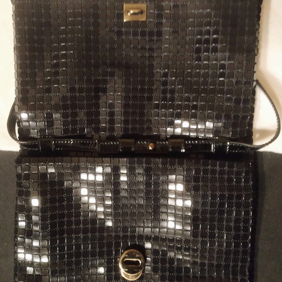 💕✨AUTHENTIC Ferragamo Mini Black Sequin Bag✨💕 - Picture 5 of 16